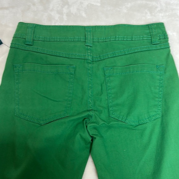 INC International Concepts Green Skinny Jeans Vibrant Tapered Fit - Picture 8 of 8